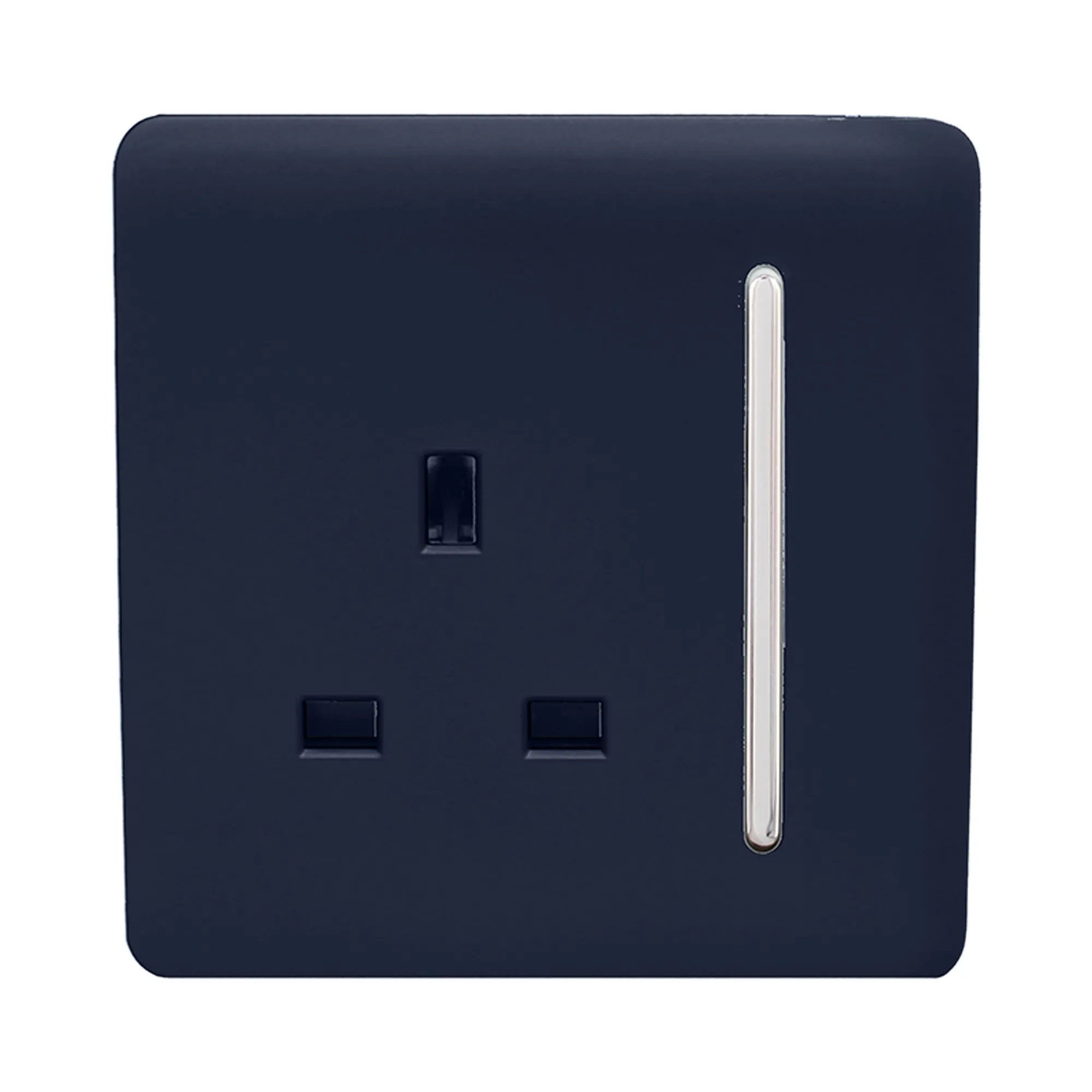 ART-SKT13NV  1 Gang 13Amp Switched Single Socket Navy Blue